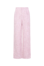 Polyestervezel (polyester) Rechte broek Geruit Elegante herfst/winterkleding