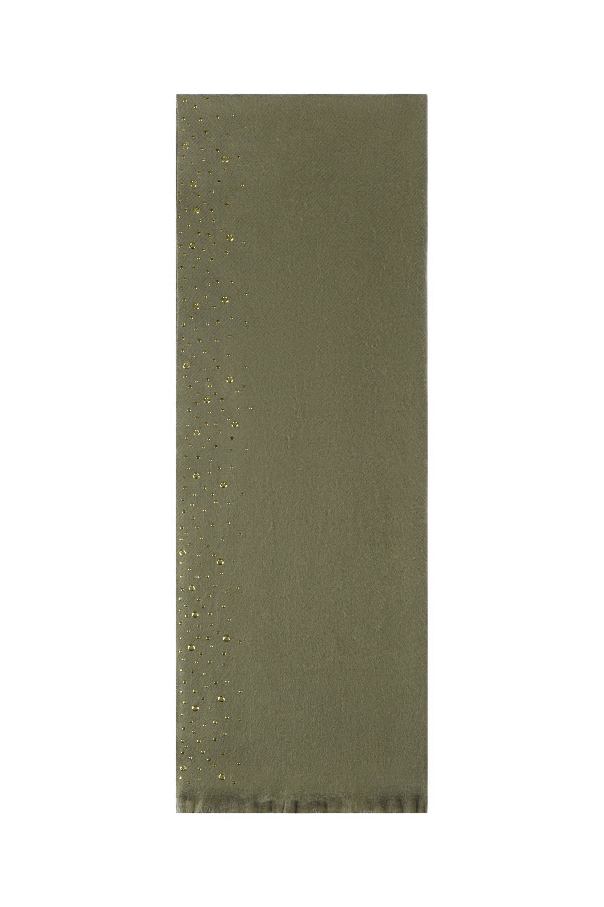 Wintersjaal met steentjes