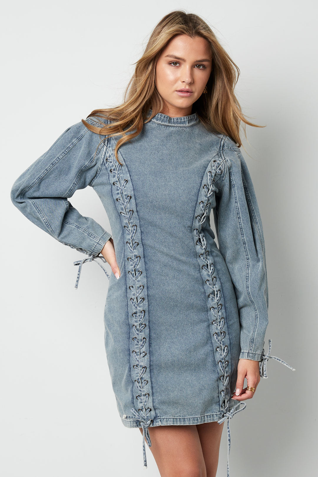 Denim veter jurk